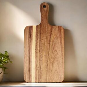 Aciaca Wooden Charcuterie Board with Handle