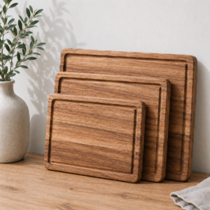 Walnut Wood Cutting Board Set