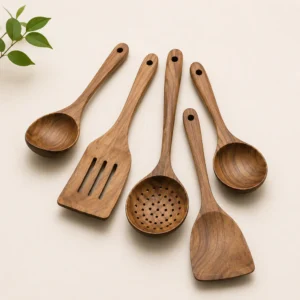 Wooden Cooking Utensils Set
