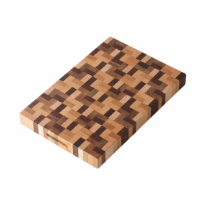 Mixed Wood End-Grain Cutting Board