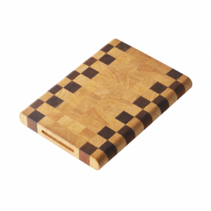 Mixed Wood End-Grain Cutting Board