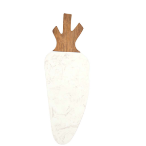 Acacia Wood and Marble Charcuterie Board