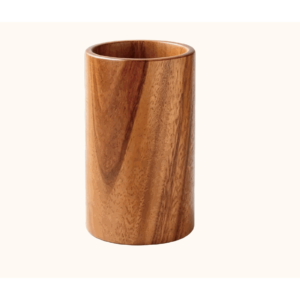 Acacia Wood Utensil Holder
